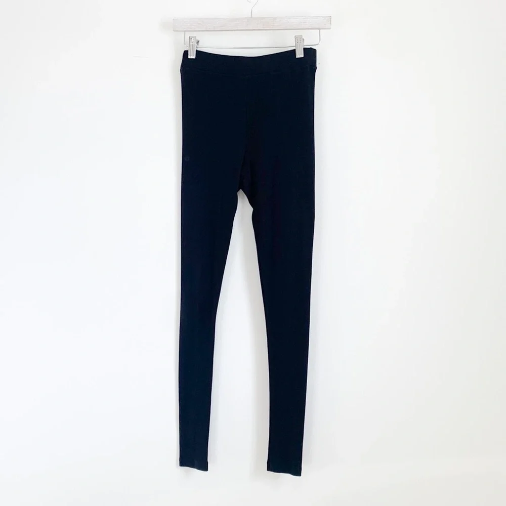 MaxMara Leisure Black Long Ribbed Cardigan Legging Set small